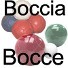 boccia and bocce link. 